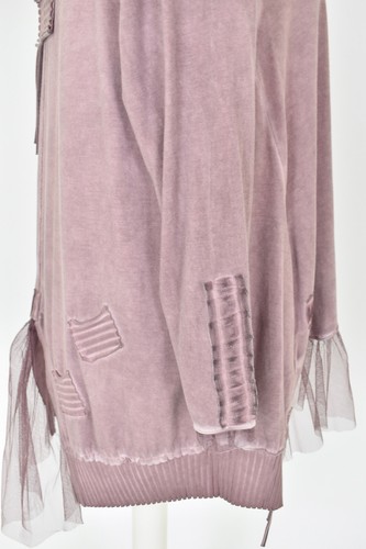 Túnica Jersey Algodón Rosa Lavado PANGEA Diseñador Berlín M/L/XL - Imagen 6 de 7