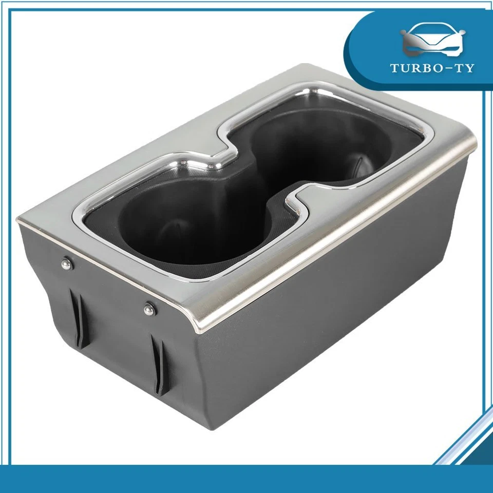 Portavasos doble consola central para Chevrolet Silverado 1500 GMC Sierra 2014-2018 Foto 3 de 4