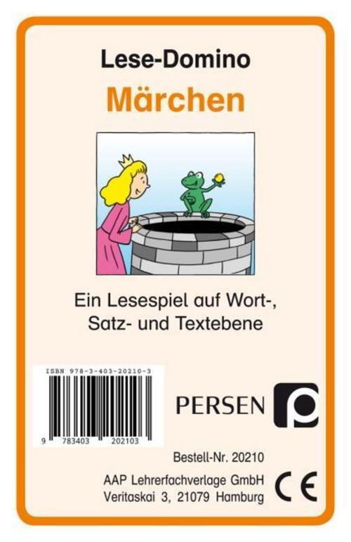 Thumbnail - Lese-domino: Märchen Klara Kirschbaum