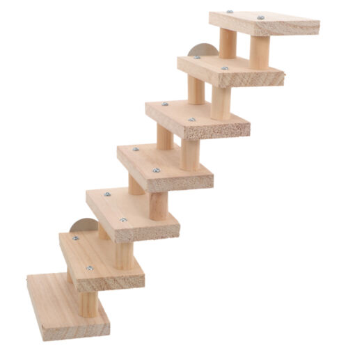  Hamster Climbing Ladder Toys Stair Cart Small Pet - Picture 1 of 12
