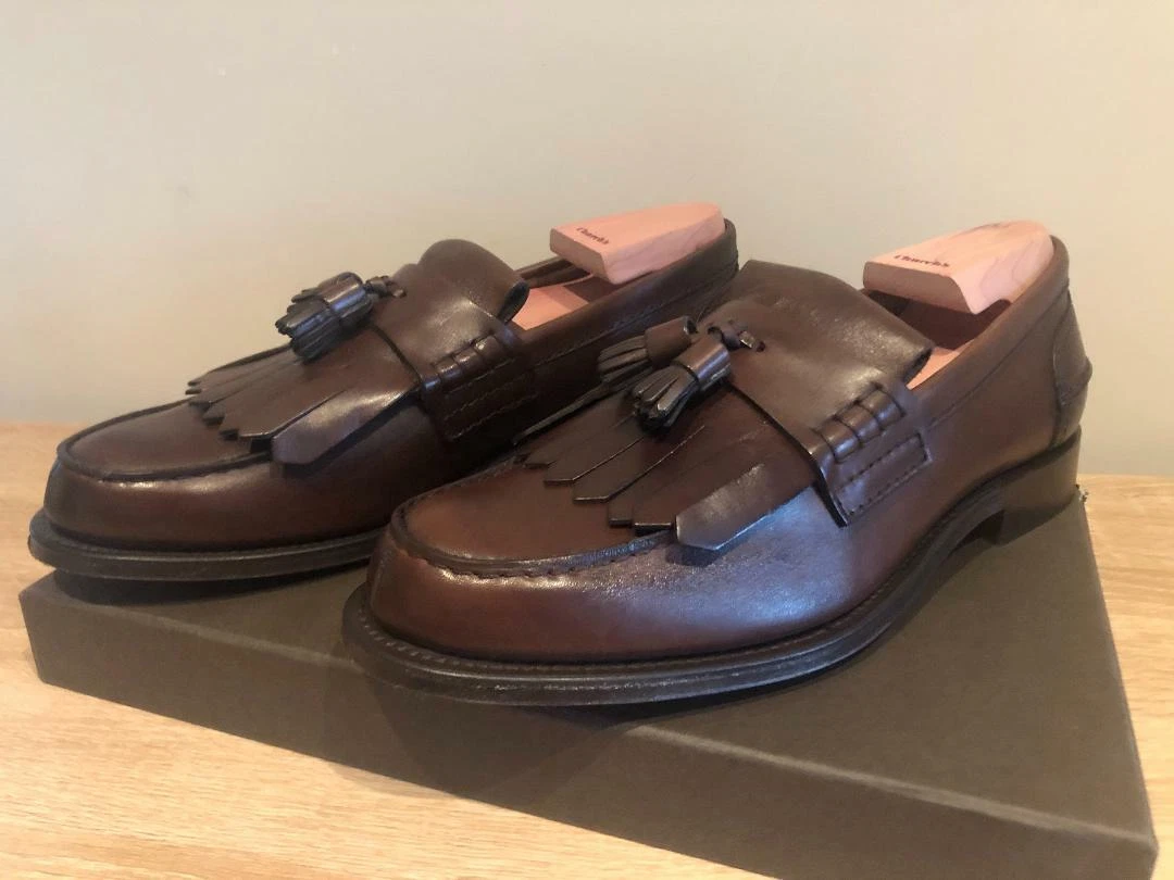 CHURCH S OREHAM LOAFERS IN PRESTIGE CALF LEATHER eBay