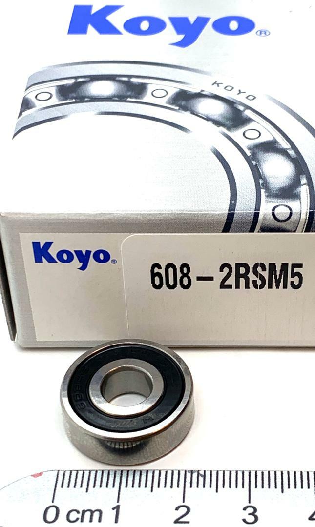 ゆき KOYO JAPAN 608 2RS BALL BEARING, RUBBER SEALED 608 LLU 8x22x7mm | eBay