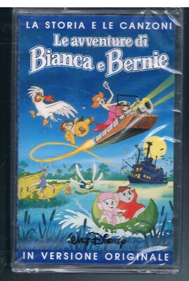 WALT DISNEY LE AVVENTURE DI BIANCA E BERNIE MC K7 MUSICASSETTA SIGILLATA!!!