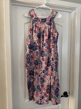 ITIMATE OPTIONS vintage night gown. Floral Print vintage sleep wear.