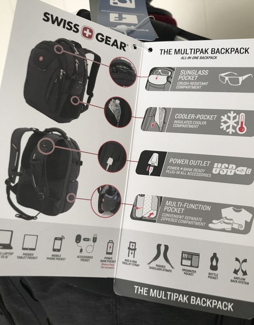 swissgear energie max backpack