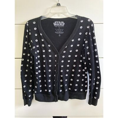 Her Universe Star Wars Rebel Alliance Imperial Long Sleeve Cardigan Sweater