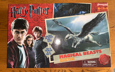 COMPLETE Pressman Harry Potter Magical Beasts Board Game EUC PRS4330