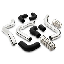 KIT TUBO RIGIDO INTERCOOLER MONTAGGIO ANTERIORE PER VW GOLF MK4 PD150 1.9 TDI