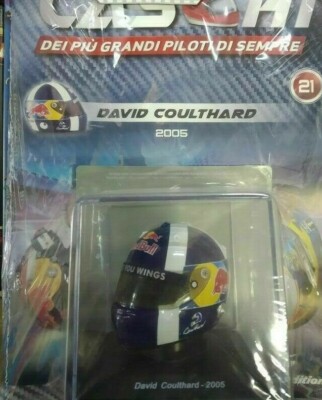 F1 クルサード D.COULTHARD 2005 ミニヘルメットフィギュア NEW 1:5 Casco Helmet F1 DAVID COULTHARD 2005 RED BULL SPARK