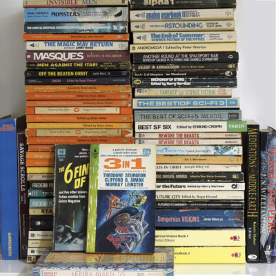 SCIENCE FICTION ANTHOLOGIES #3 : Select titles, build your library of vintage SF