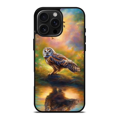 Hard TPU Case species birds Barn Owl For Apple iPhone 12 13 14 15 16 Pro - Picture 3 of 25