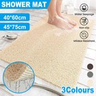 Anti Slip Bathroom Mat Non Slip Shower Floor Mat Quick Dry Soft Comfortable Rug