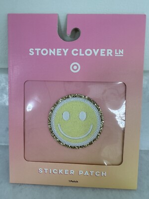 NWT Stoney Clover Lane x Target Smiley Face Patch New Sealed | eBay