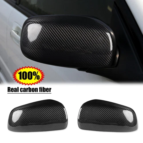 Real Carbon Fiber Mirror Cover Cap For Subaru Impreza WRX STI GDA GDB 2004-2007