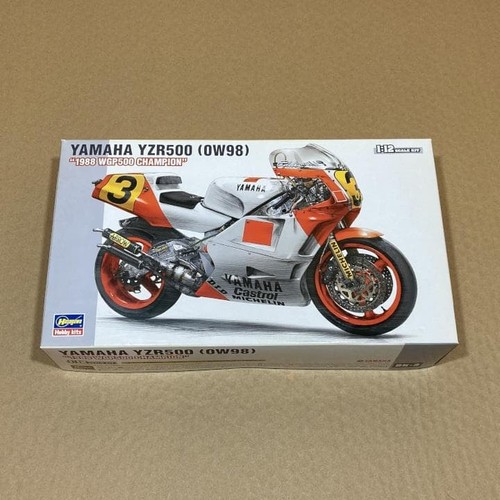 Hasegawa 21727 1/12 Mô Hình Xe Moto Yamaha YZR500 (OW98) `TECH 21 1988