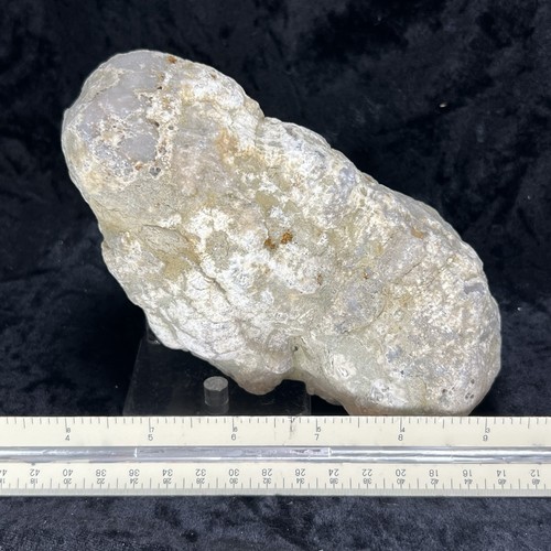 Large Uncut Geode Quartz Crystal Chalcedony Unopened 6-1/3”Slight Rattler 2.10Lb - Picture 5 of 11
