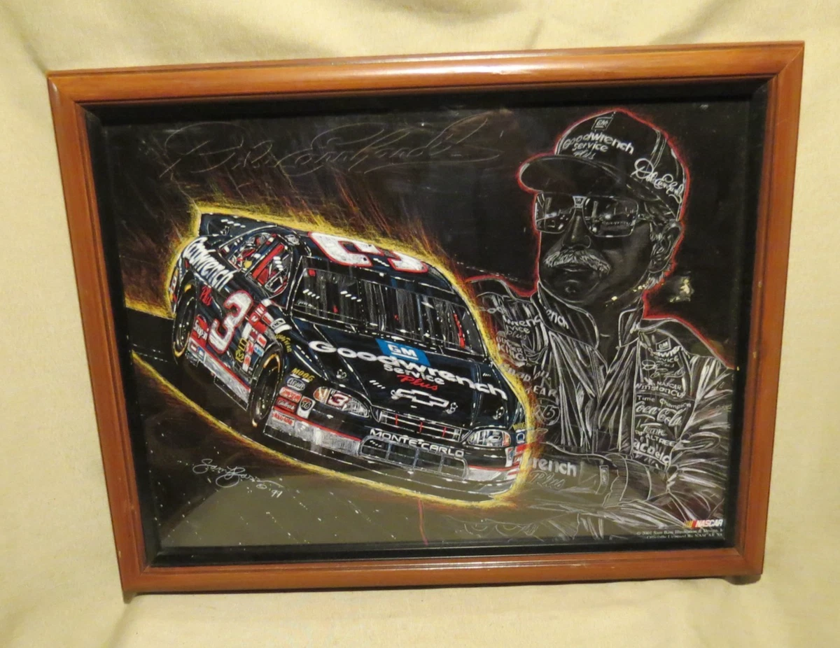 Dale Earnhardt NASCAR Original Autographed Lithographs, Posters