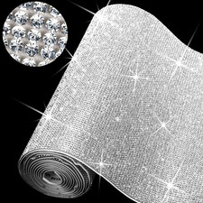60750 Pieces Bling Rhinestone Sheet Crystal Self-Adhesive Diamond Sticker