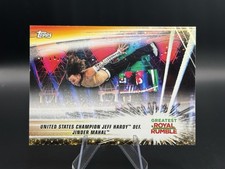 2019 Topps WWE Summerslam #56 United States Champion Jeff Hardy def Jinder Mahal