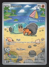 Dwebble 129/086 Pokemon TCG SV: Black Bolt NM