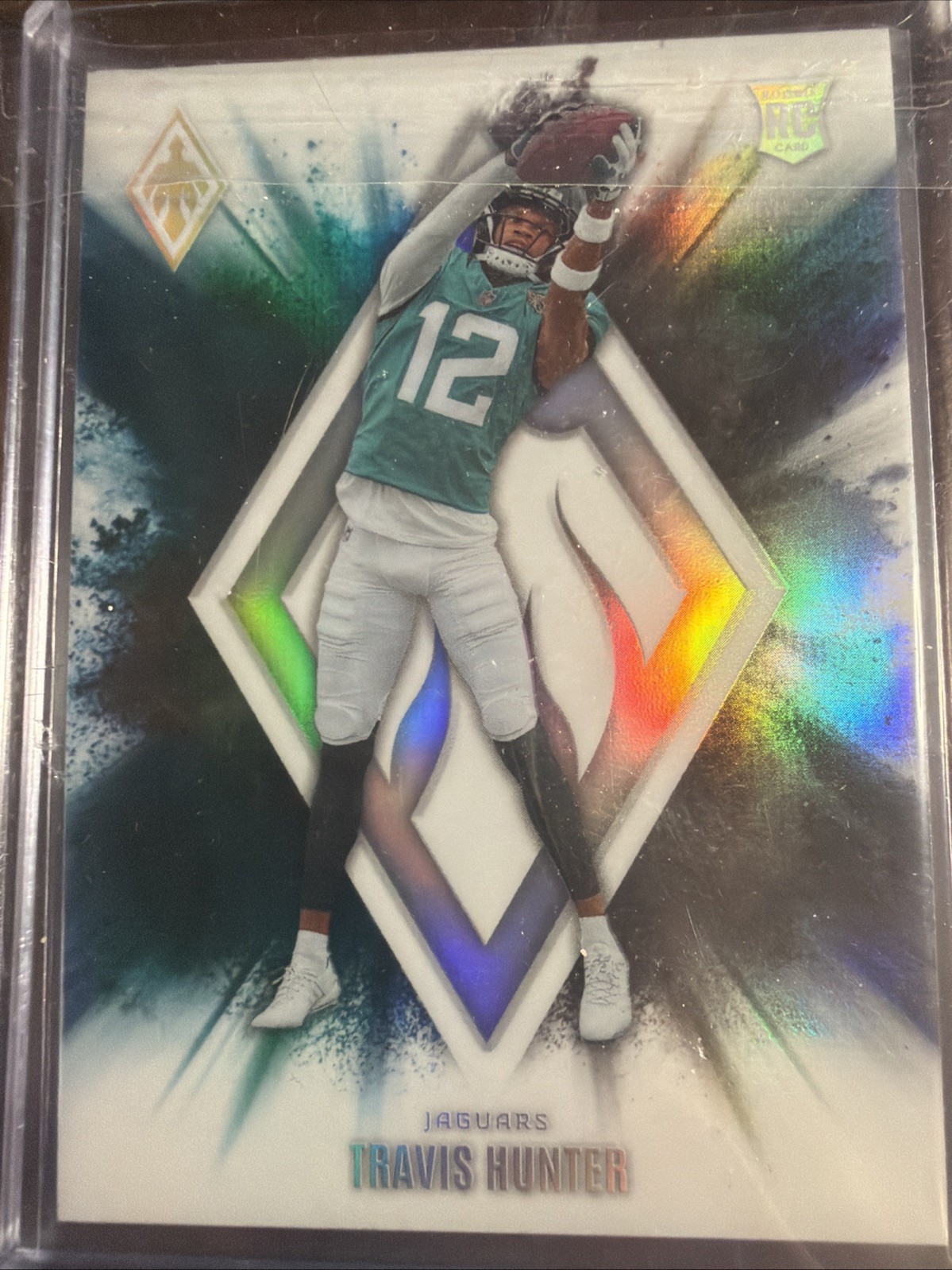 2025 Panini Phoenix Travis Hunter Color Blast Jaguars Rookie Case Hit RC ROOKIE