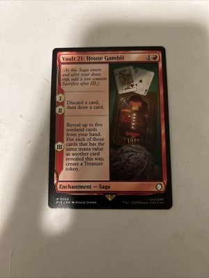 Vault 21: House Gambit Foil 69 PIP NM R Fallout MTG ss