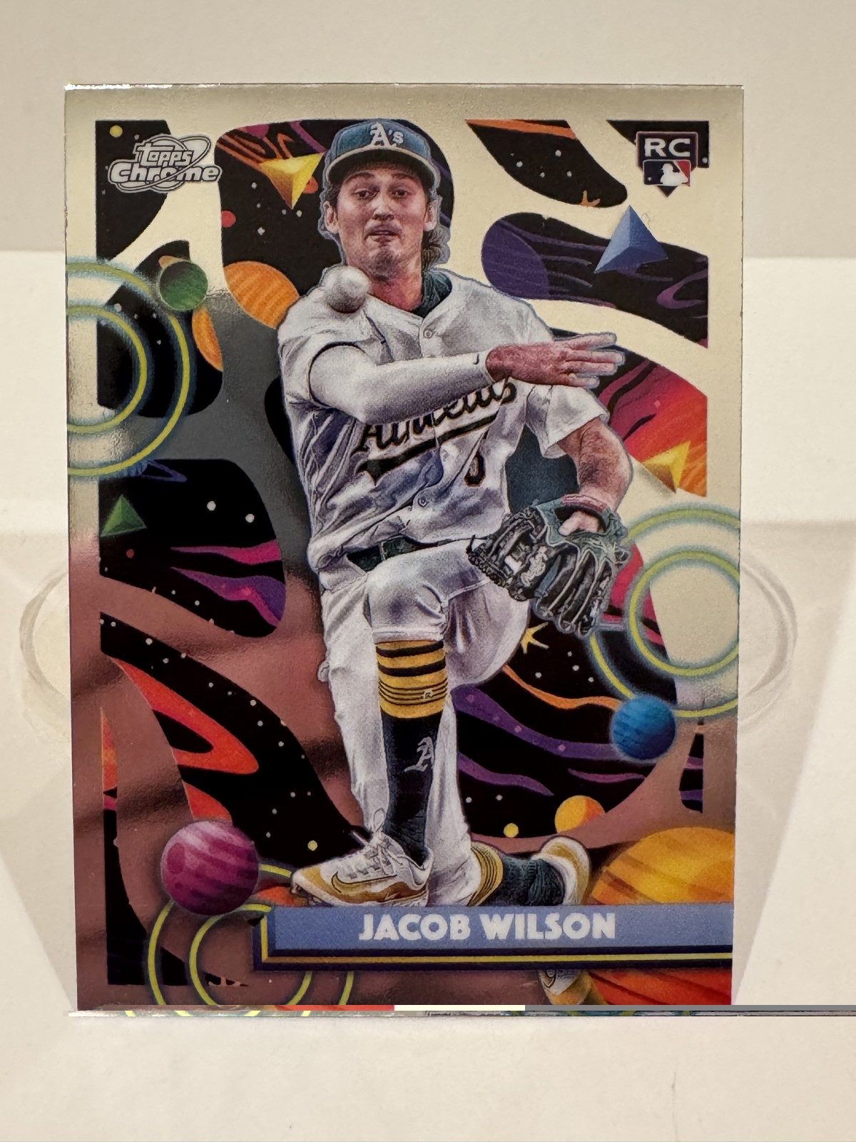 2025 Topps Cosmic Chrome - Jacob Wilson #139 (RC)