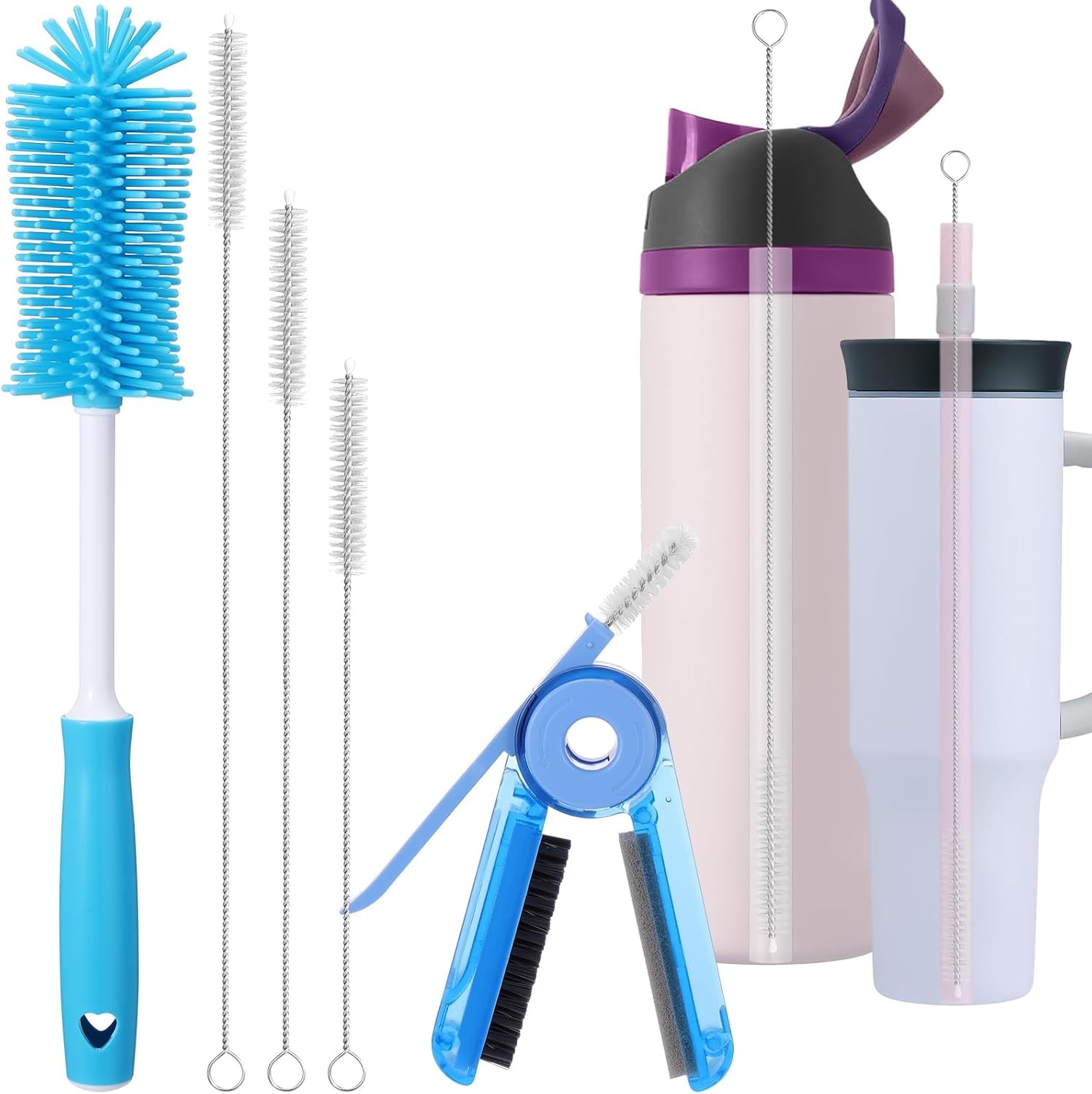 Cleaner Brush Set Straw Cleaning Kit Cup Accessories