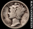 1924 Silver Mercury Dime - Scarce  Better Date  No Reserve  #i77