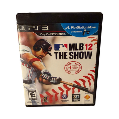 PS3 MLB 12: The Show - Video Game (COMPLETE) w Manual Excellent Condition