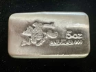5 oz SilverTowne Pony Express Silver Bar (New)