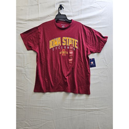 Champion Iowa State Cyclones T-Shirt Mens XL Red NCAA College Fan Apparel NEW