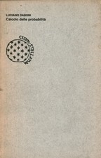 Calcolo delle probabilità  - Luciano Daboni (Editore Boringhieri) [1976]