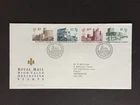 GB 1988 CASTLE DEFINITIVES ON FIRST DAY COVER WINDSOR POSTMARK TO FAWLEY