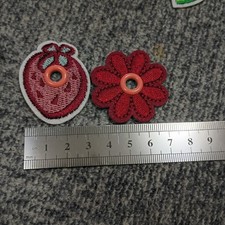Skate Lace Charm Roller Skate Shoe Lace Charm Strawberry And Red Daisy