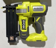 RYOBI P321  18V 18-Gauge Cordless AirStrike Brad Nailer (Tool Only) - Great Cond