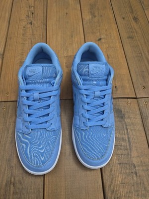 Nike Dunk Premium Low Topography University Blue Abstract Sneaker. Size 10