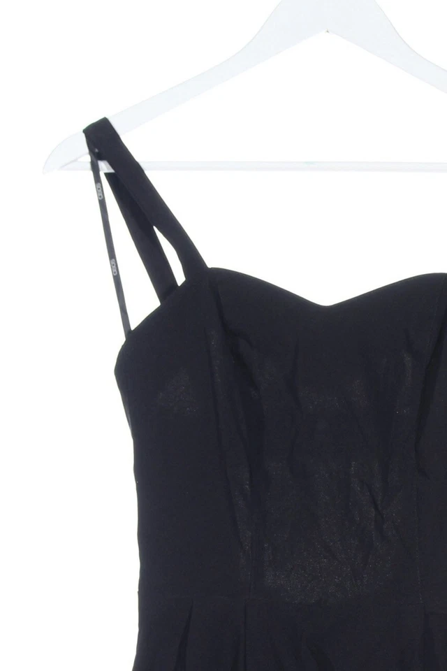 ASOS Vestido tipo overol Mujeres Vestido Talla EU 36 negro look casual - Imagen 3 de 4