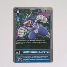 AeroVeedramon Zero P-047 P Foil Digimon CCG | Resurgence Booster NM