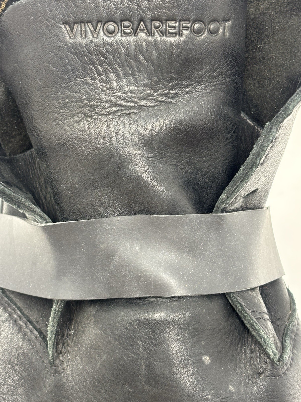 Vivobarefoot Men's Leather Pittards Wild Hide Sneakers Original size 44, US 11