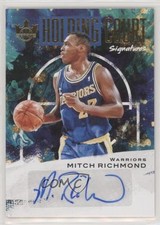 2020-21 Panini Court Kings Holding Signatures /99 Mitch Richmond Auto HOF 0ik7