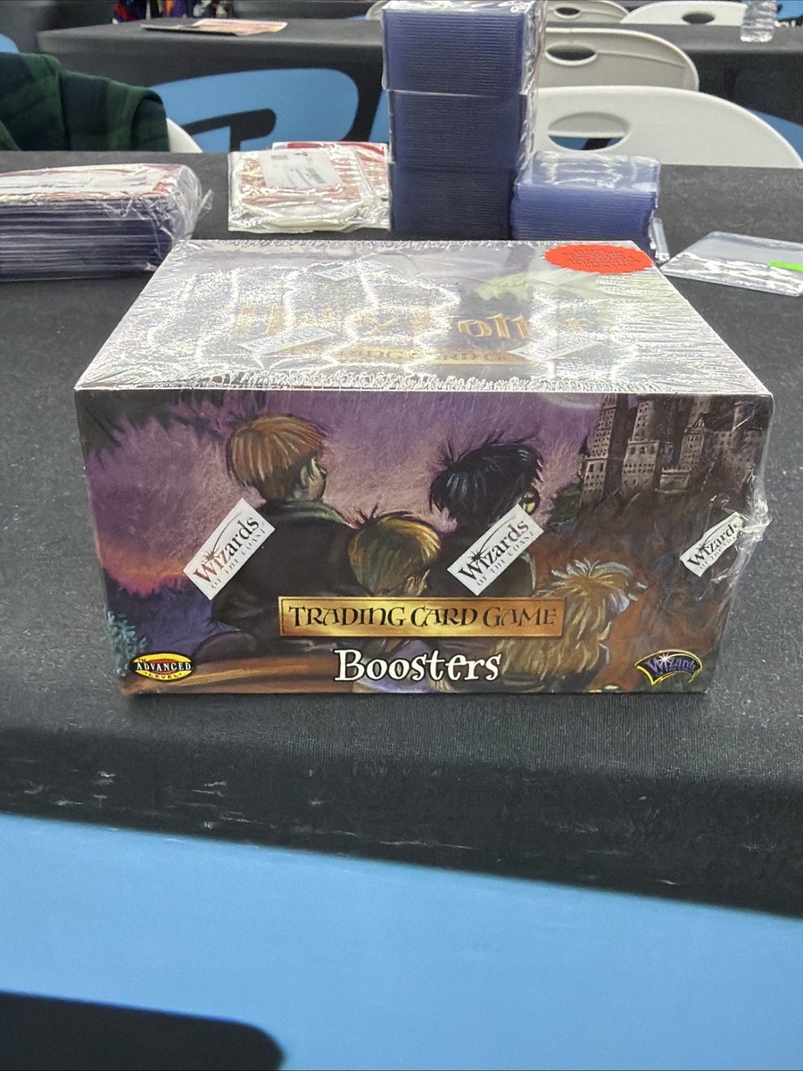 harry potter trading card game base set booster box Harry Potter Trading Card Game Base Set Booster Pack 11 Cards Wizards of the Coast