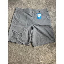 Columbia Washed Out Shorts Mens 40W 10 Inseam Grey Regular Fit New With Tags