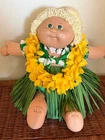 Vintage Cabbage Patch Kids Handmade Hawaiian outfit (doll not included)