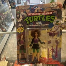 Playmates Toys TMNT April The Ravishing Reporter Action Figure Boxed w/ Accesso…