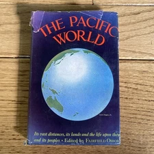 The Pacific World Edited By Fairfield Osborn 1944- Hardcover VTG   A155