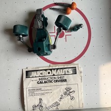 Micronauts Galactic Cruiser with Decals and Instructions - Near Complete
