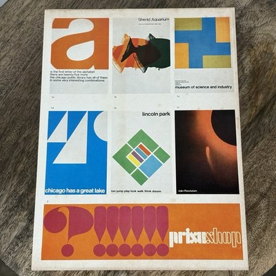 John Massey 1968 moderne Werbung Buchseite Chicago Great Lake MCM Studio Vista