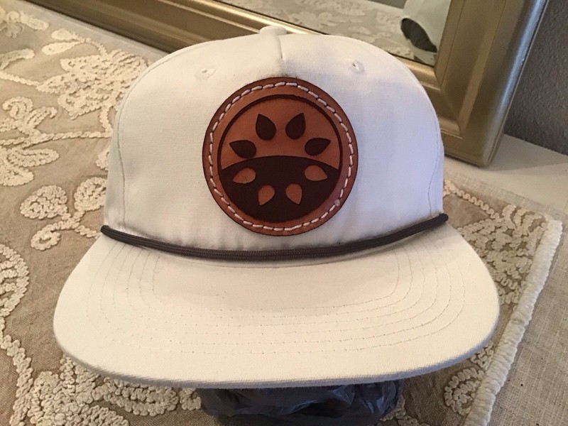 New Custom LOST HATS Get Lost Hat Cap, WHITE, LEATHER Patch, SnapBack