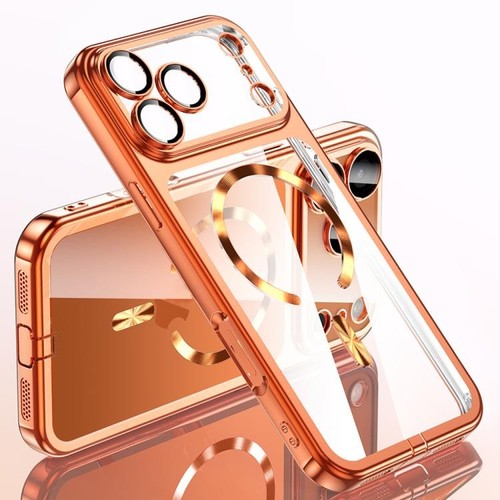 Custodia per iPhone 12 Pro ax Specchio Custodia in pelle PU